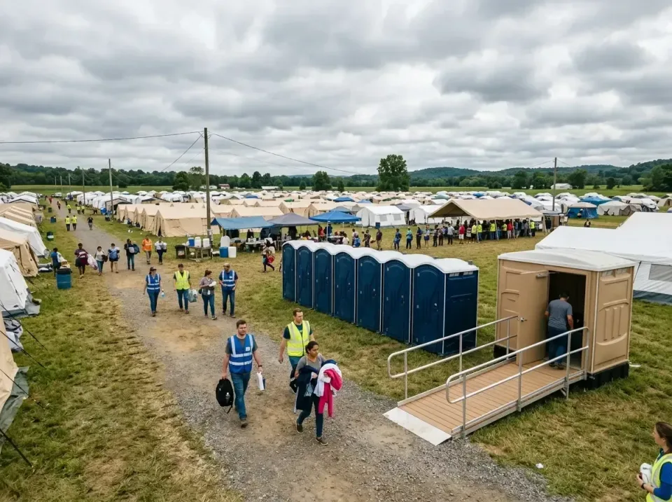 disaster-relief-camp-restrooms-010 — frequently asked questions, Dumpster & Portable Bathrooms Rental in Fullerton, PA